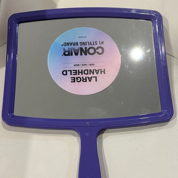 Conair 2 Handheld Mirrors in Purple and Blue - Picture 3 of 11